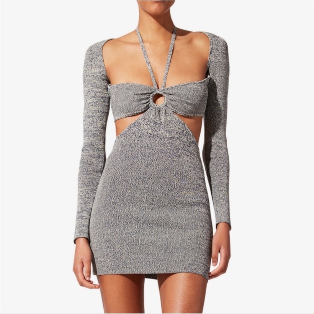SOLID & STRIPED cutout knit never worn dress